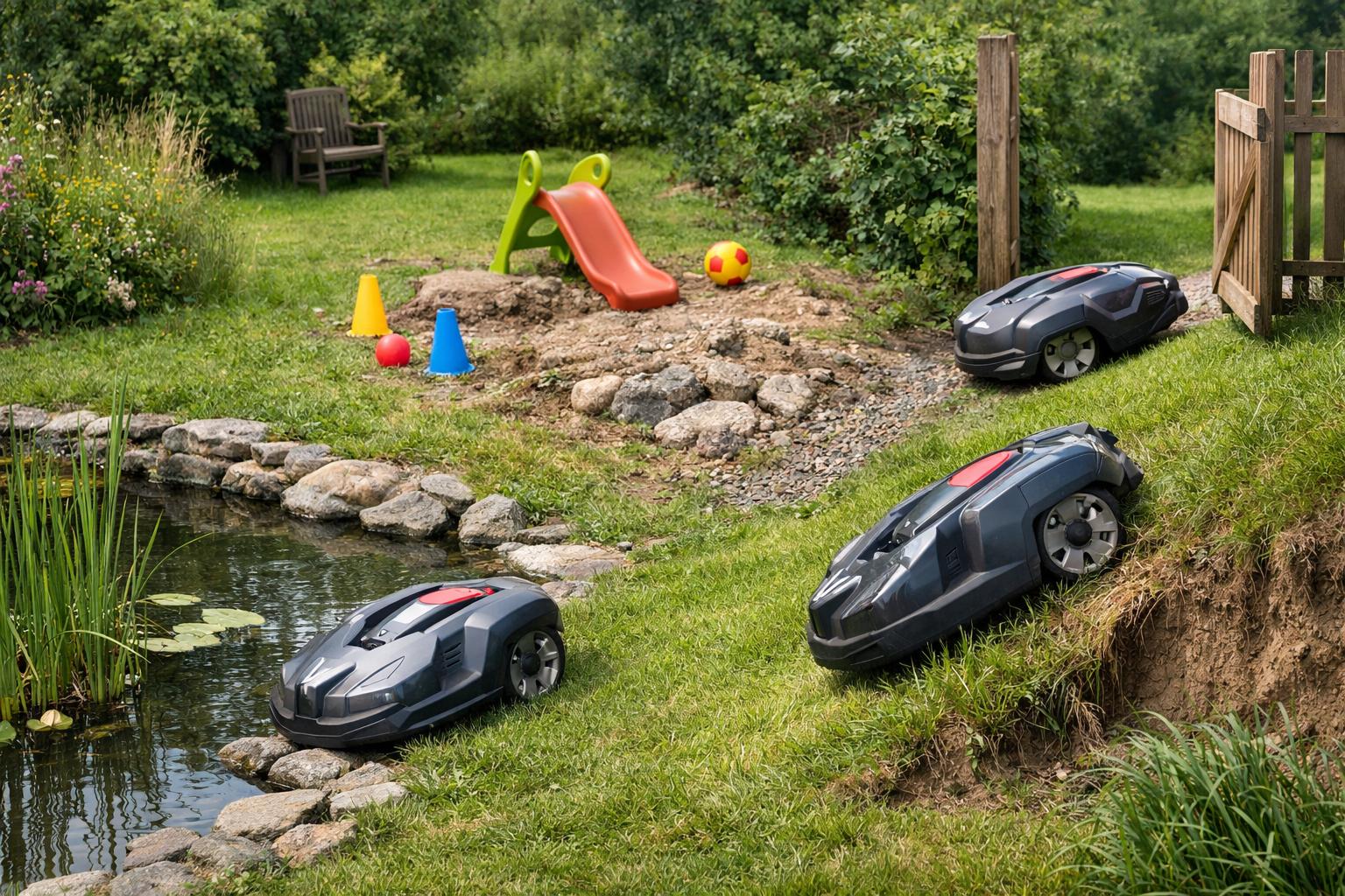 robotplæneklipper begrænsninger