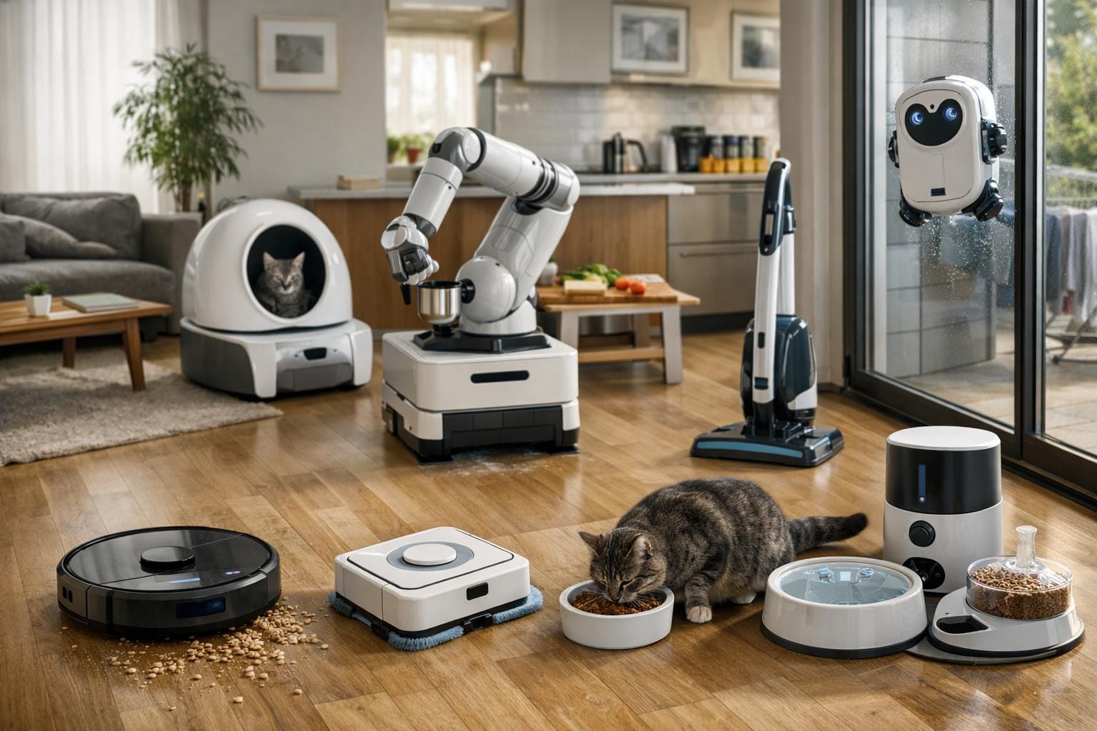 robotrutiner i hjemmet