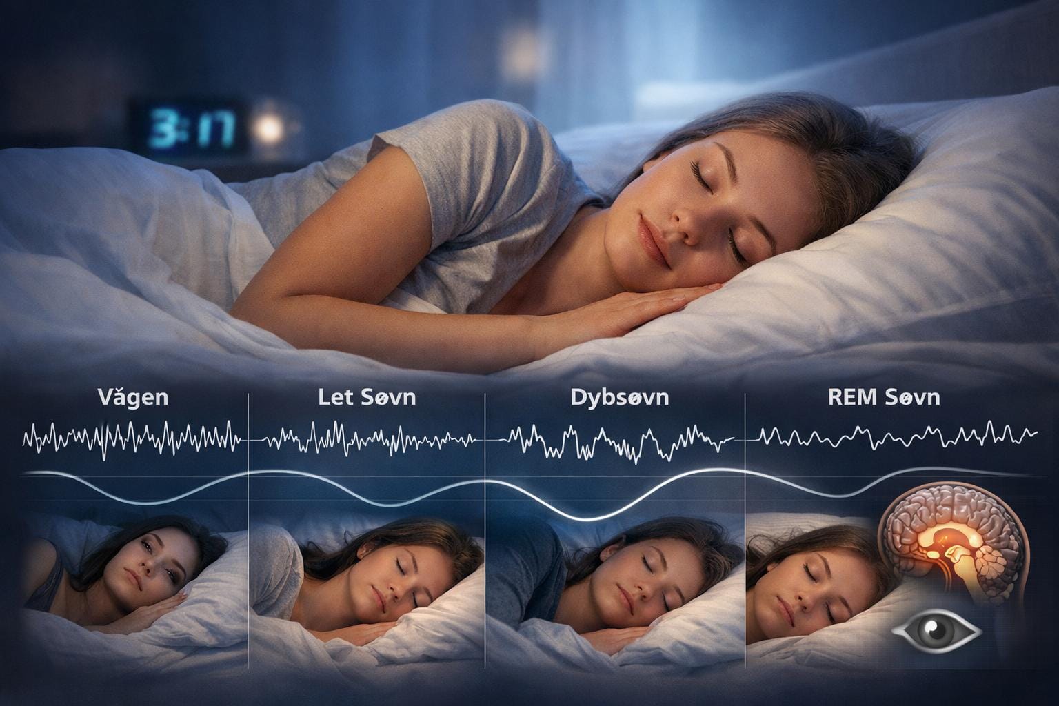 søvnfaser forklaret