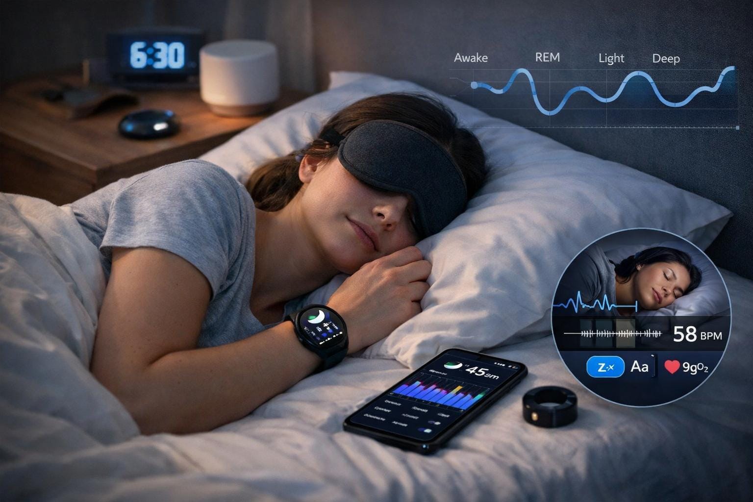 søvntracking funktioner