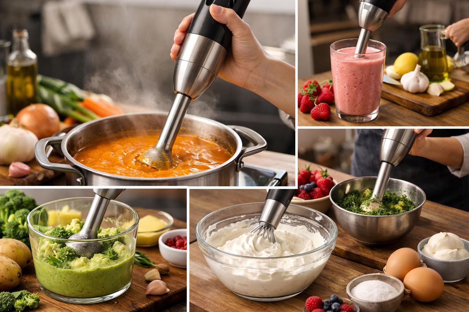 stavblenderens anvendelser