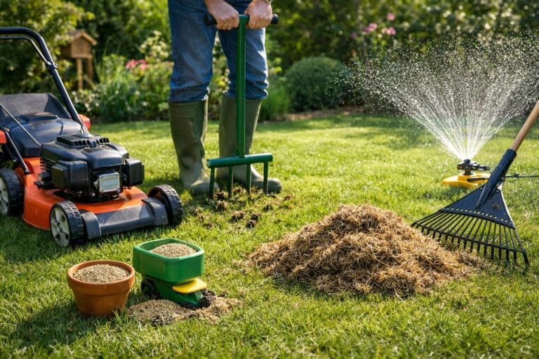 tips til flot græsplæne