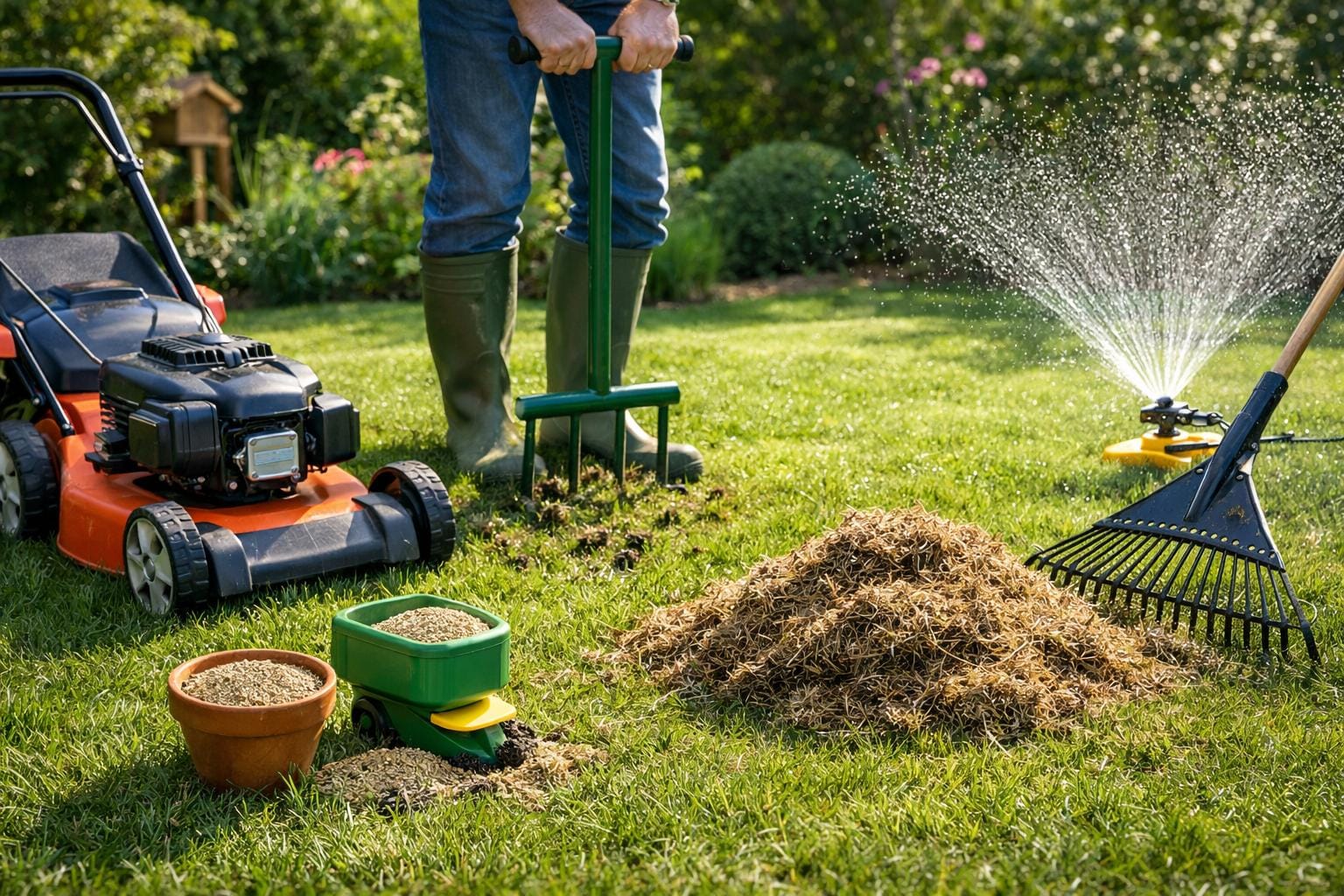 tips til flot græsplæne