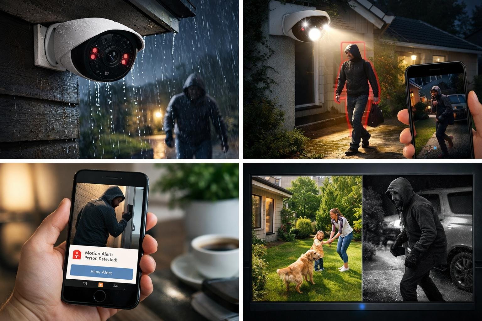 udendørs overvågningskamera funktioner