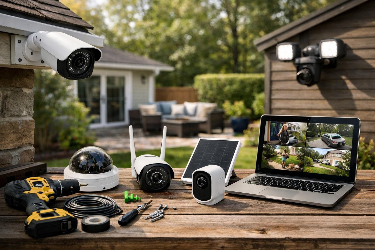 udendørs overvågningskamera guide