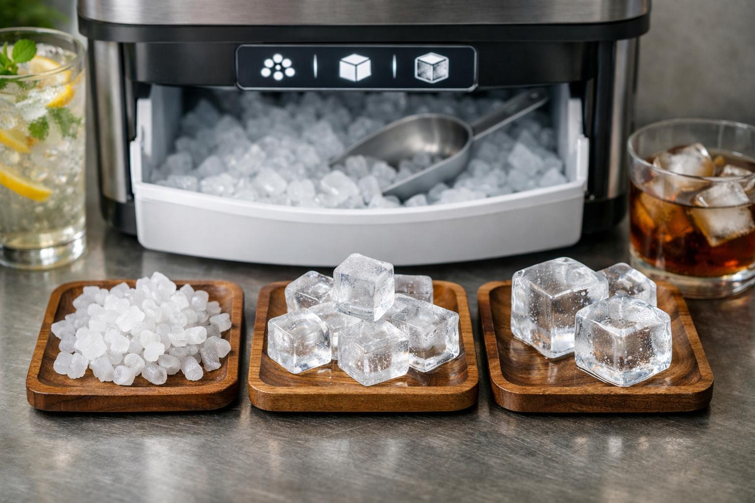 valg af isterningstørrelse