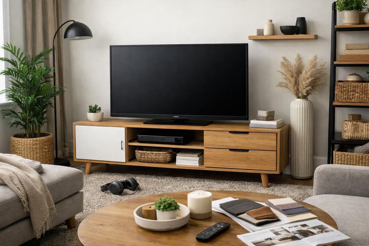 valg af tv bænk