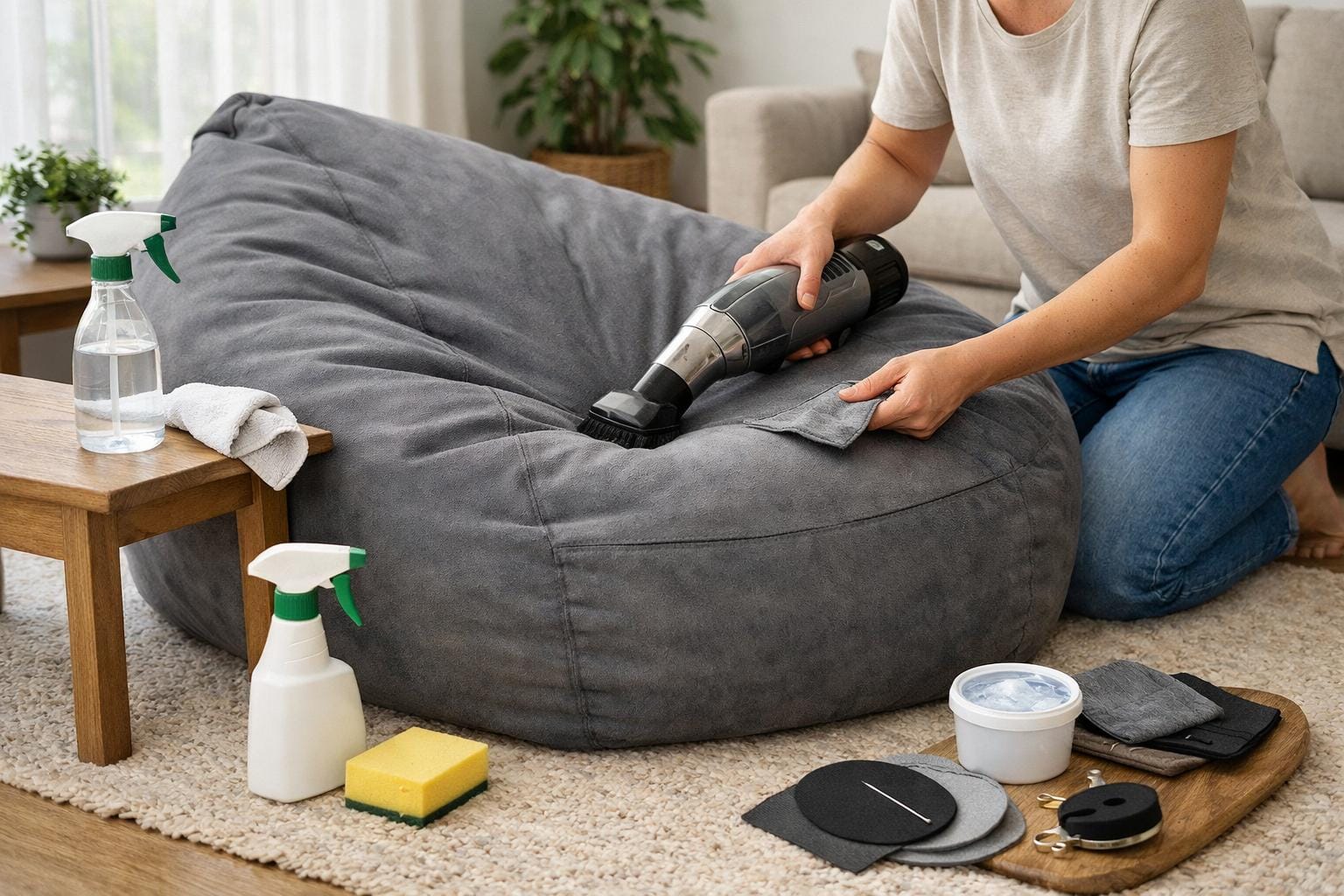 vedligehold af sækkestol