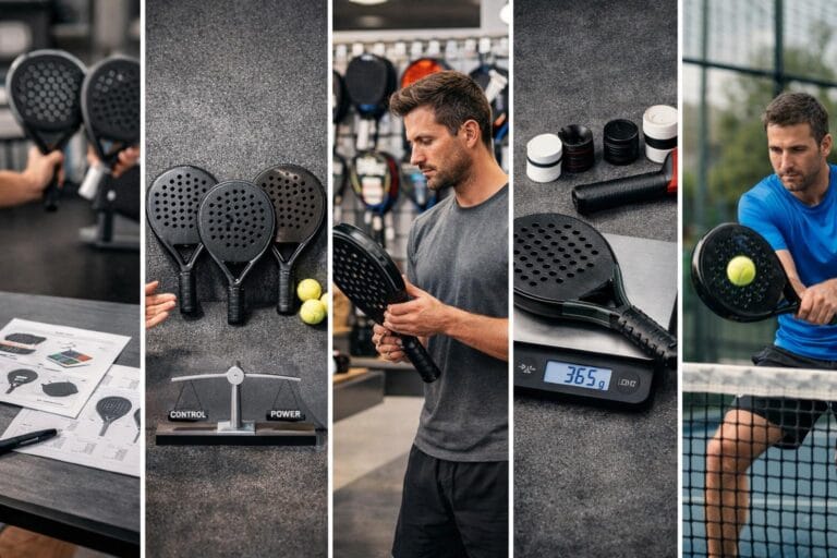 5 trins guide til valg af padelbat