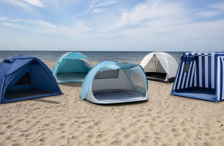 Bedste strandtelte