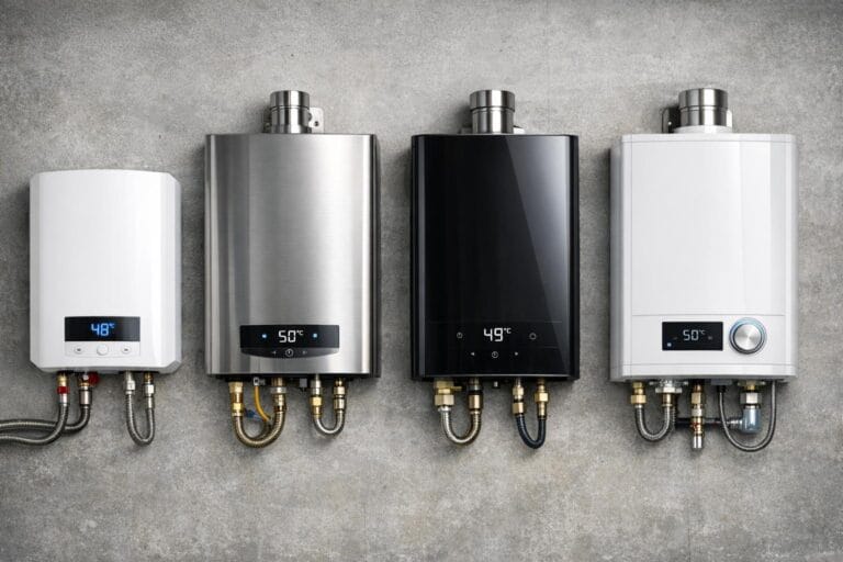 bedste gennemstrømnings vandvarmere