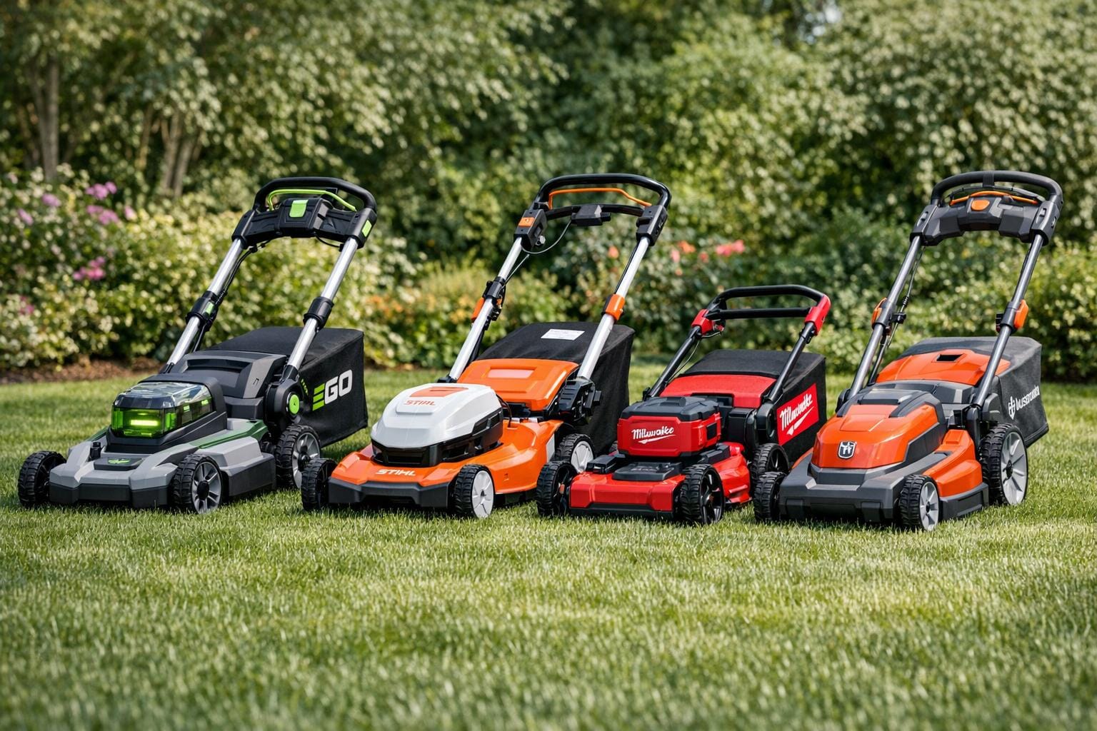 plæneklippere på batteri