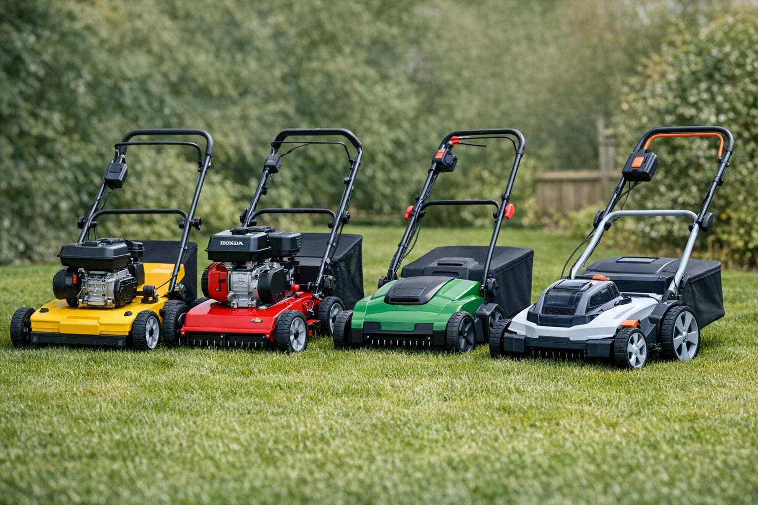 vertikalskærere til græs