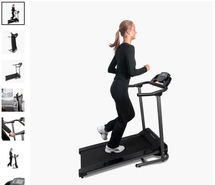 Ascendic 7011 Sammenklappeligt gåbånd