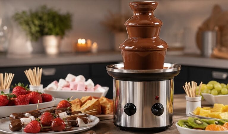 Bedste chokoladefontæne