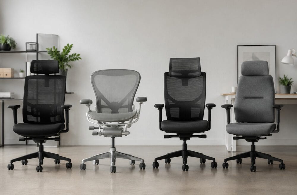 Bedste ergonomiske kontorstole