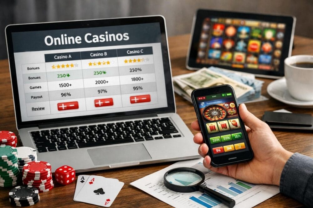 Danske online casinoer i 2026 - sådan sammenligner du