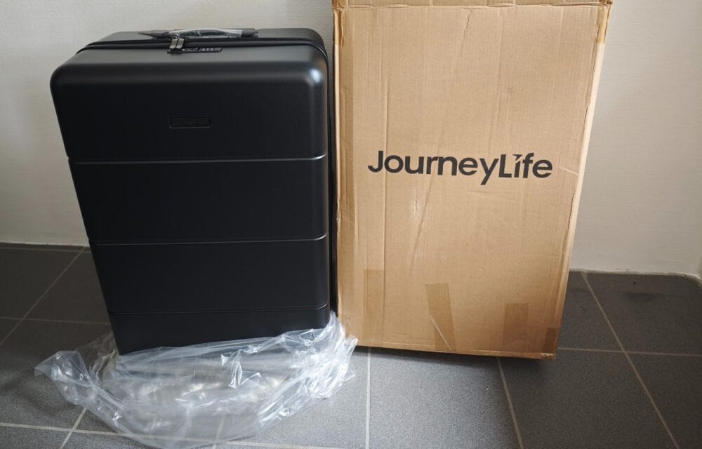 Unboxing af JourneyLife kuffert