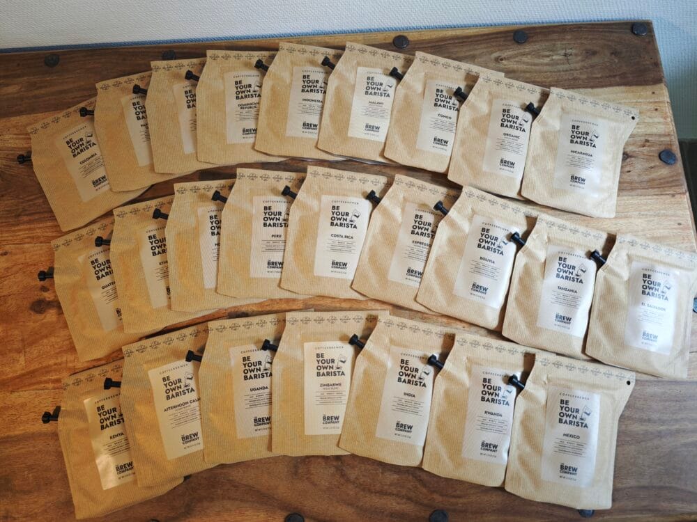 25 forskellige varianter i Growers Cup kaffekalender
