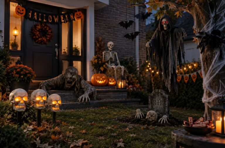 Bedste halloweenpynt