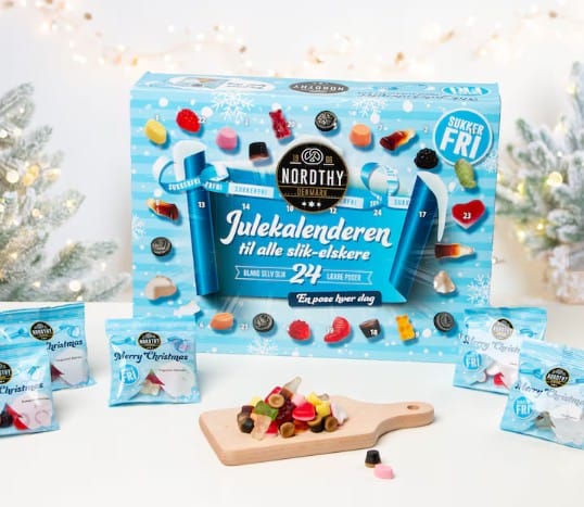 Nordthy Sukkerfri Slikjulekalender